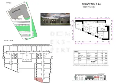 Resnik, Dvosoban stan s funkcionalnim rasporedom, 34 m² - 10