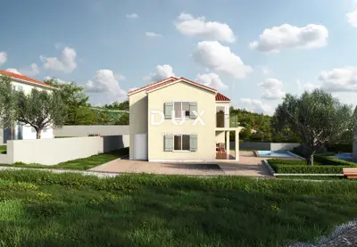 House 180 m², Pićan - pool and landscape view - 4
