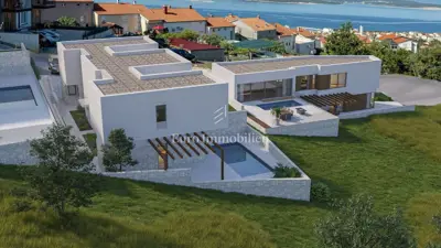 Kuća 109 m², Crikvenica - privatni bazen i pogled na more - 6