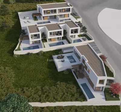 Kuća 109 m², Crikvenica - privatni bazen i pogled na more - 10