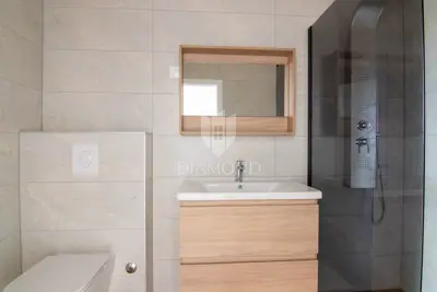 Krk, Malinska, luxury semi-detached house with pool, sea view - 11