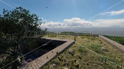 Grundstück 34 000 m², Blato - Insel Korčula, Villenprojekt - 3