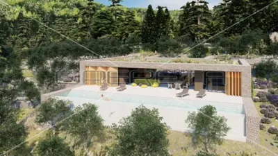 Grundstück 34 000 m², Blato - Insel Korčula, Villenprojekt - 6