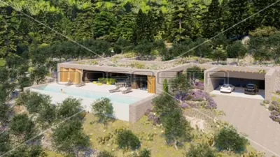 Grundstück 34 000 m², Blato - Insel Korčula, Villenprojekt - 4
