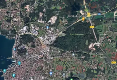 Građevinsko zemljište 12 350 m², Šijana, industrijska zona