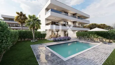 Penthouse 180 m², Malinska - Pool und Meerblick - 7