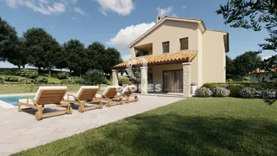 Kuća 162 m², Buzet - bazen i pogled na zelenilo - 4
