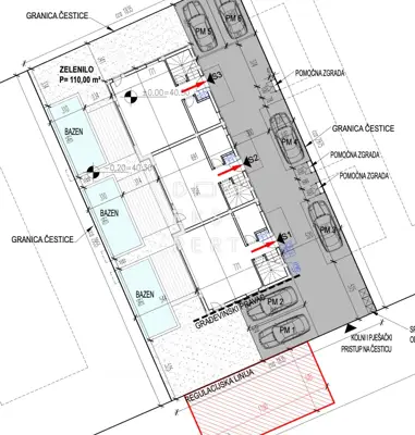 Mandre, Neubauwohnung mit Pool, 104 m² - 18