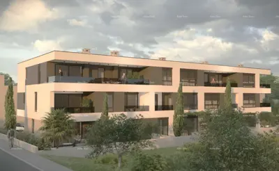 Sale of modern apartments in a new residential project, sea view, Štinjan, B4 - 6