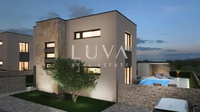 Haus 200 m², Peroj - Pool und Meerblick - 7