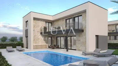 Haus 200 m², Peroj - Pool und Meerblick - 2