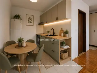 Apartment 41 m², Malinska na Krku, near the sea and balcony - 3