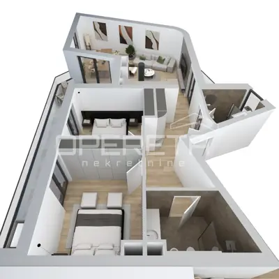 Istra, Umag - Wohnung 120 m², 2 Schlafzimmer, Terrassen, Pool, 500 m vom Meer - 9