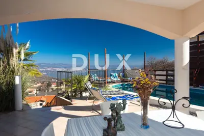 Doppelhaus 267 m², Lovran - Pool und atemberaubender Panoramablick auf das Meer - 2
