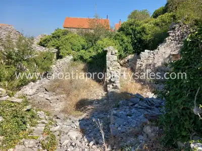 Građevinska parcela, Otok Brač - pogled na more - 7