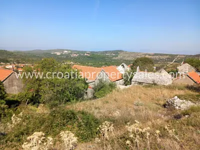 Građevinska parcela, Otok Brač - pogled na more - 5