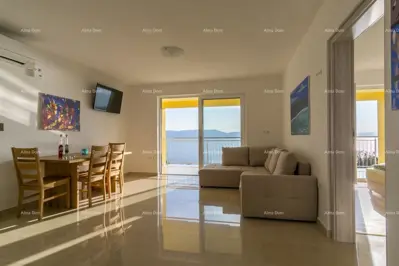 Raša, Charming apartment house with pool and panoramic sea view - 4