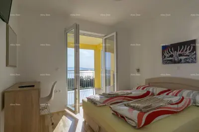 Raša, Charming apartment house with pool and panoramic sea view - 5