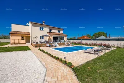 Luxury villa with pool for sale – Istria, near Barban - 12