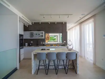 Villa 354 m², Veliko Brdo - pool and sea view - 6