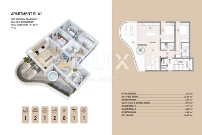 Stan 101 m², Opatija - Centar, terasa s jacuzzijem i pogledom na more - 4