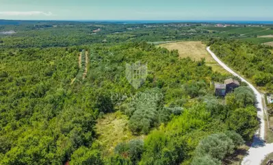 Building plot 2,000 m², Krasica - open view