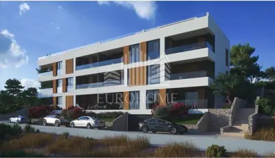 Wohnung 59,72 m², Saldun auf Čiovo, Meerblick und Blick auf die Bucht
