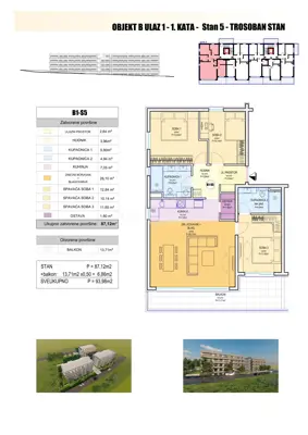 Split, Duilovo – komfortable Dreizimmerwohnung in einem Neubau - 14