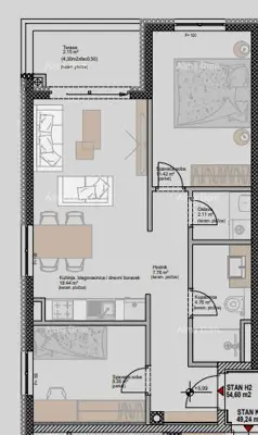 Wohnung im 2. Stock, Poreč - 2 Schlafzimmer und Terrasse - 19