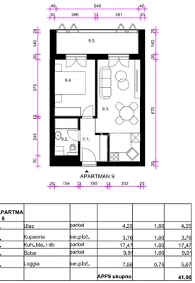 Wohnung 41,1 m², Resnik, Grad Zagreb - Neubau an der Slavonska avenija - 7