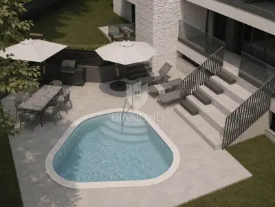 Stan 88 m², Remete - novogradnja s bazenom - 2
