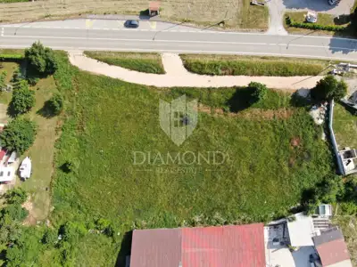 Kršan, building plot with views of Učka - 3