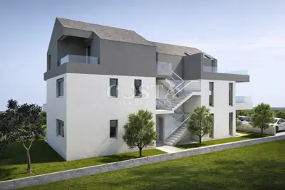 Stan 82 m², Povljana - pogled na more i balkon