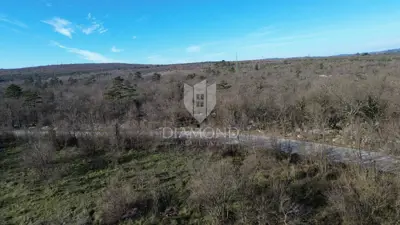 Bauland in Labin, 3.5 km vom Meer und Blick auf Učka - 8