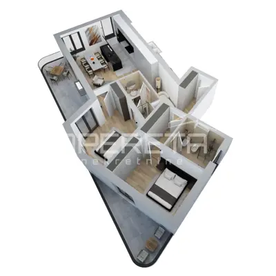 Istra, Umag - Wohnung 106 m², 2 Schlafzimmer, Terrassen, Pool, 500 m vom Meer - 9