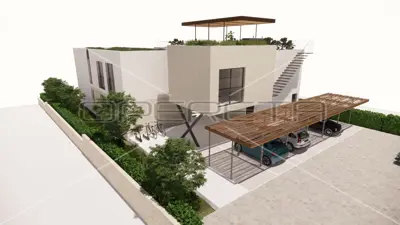 Neubau - Zweizimmerwohnung im Erdgeschoss, zweite Reihe zum Meer, 100 m², Ugljan, Ugljan - 4