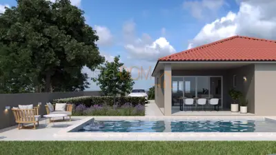 Vila 154 m², Loborika - bazen i vrt