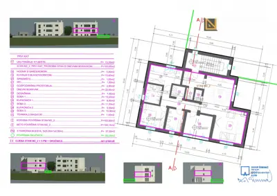 Wohnung 103,6 m², Marčelji - 3 Zimmer + Wohnzimmer, Garten und 3 Parkplätze - 5