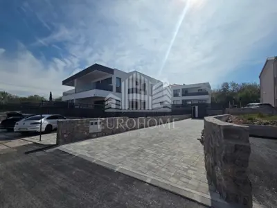 Doppelhaushälfte 124 m², Malinska - Pool und Meerblick - 14