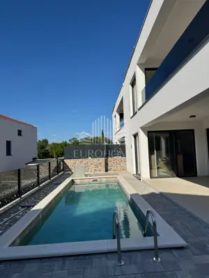 Doppelhaushälfte 124 m², Malinska - Pool und Meerblick - 15