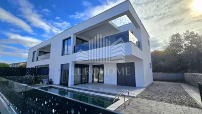 Doppelhaushälfte 124 m², Malinska - Pool und Meerblick - 17