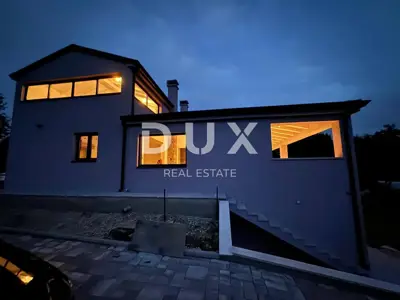 Haus 303 m², Gračišće - Blick auf Učka und Privatsphäre - 4