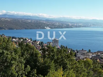 Baugrundstück 1.400 m², Opatija - Centar, atemberaubender Panoramablick auf das Meer - 10