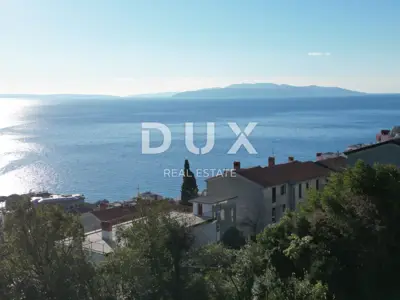 Baugrundstück 1.400 m², Opatija - Centar, atemberaubender Panoramablick auf das Meer - 3