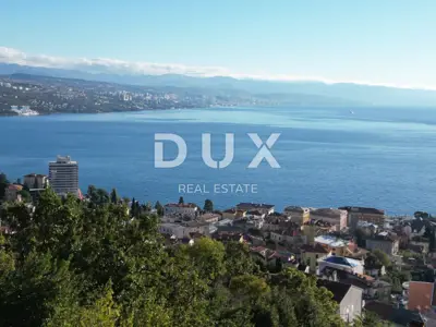 Baugrundstück 1.400 m², Opatija - Centar, atemberaubender Panoramablick auf das Meer - 9