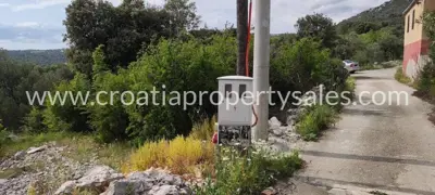 Građevinsko zemljište 1.076 m², Trogir - Vinišće, pogled na more - 4