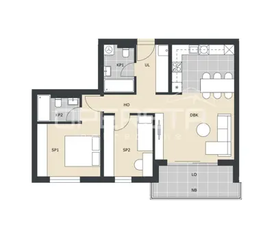 Stan 75,9 m², Velika Gorica - novogradnja u Kromosovu naselju - 14