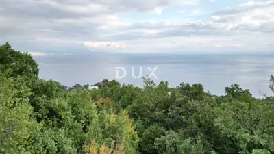 Building plot 1,900 m², Opatija - Centar, panoramic sea view