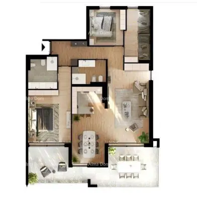 Wohnung 133,60 m², Umag - 3 Schlafzimmer und Terrasse - 11