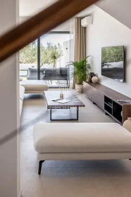Split, Kaštel, Newly built villa for rent with a heated pool and sea v - 7